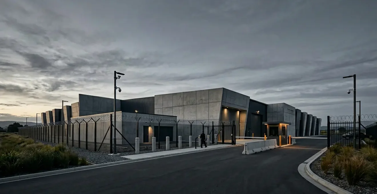 Centre de stockage professionnel hautement sécurisé avec dispositifs de protection avancés