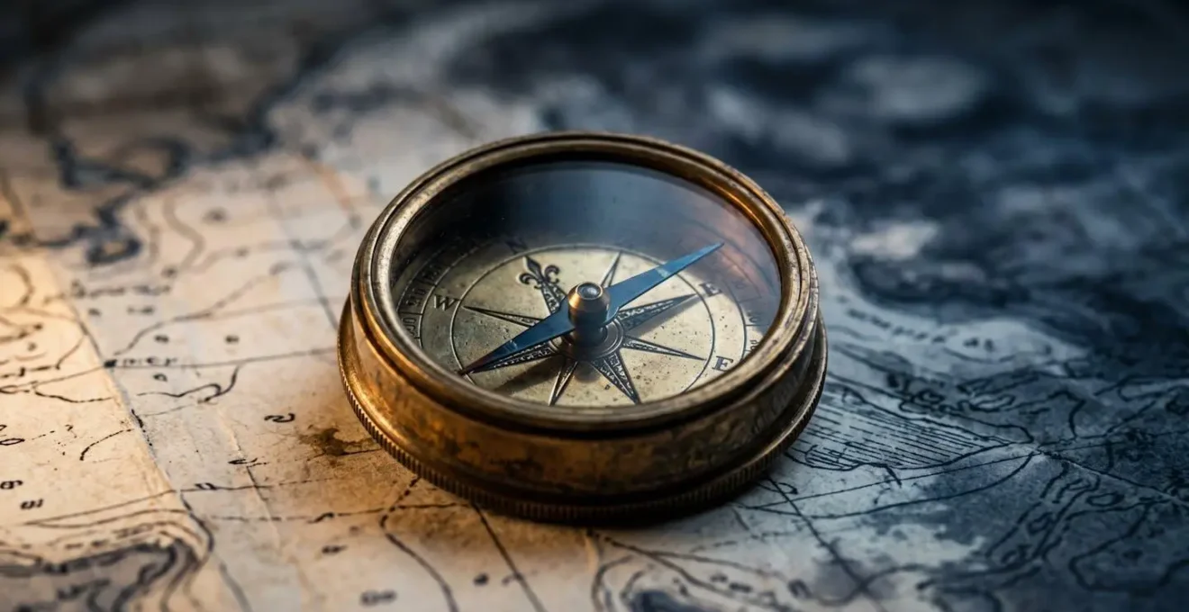 Métaphore visuelle de la technologie de suivi satellite des navires en mer